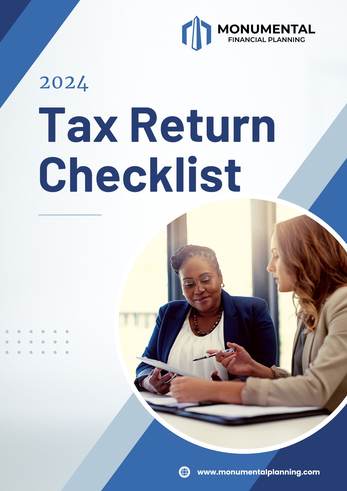 MWP - Tax Return Checklist 2024 Ebook cover